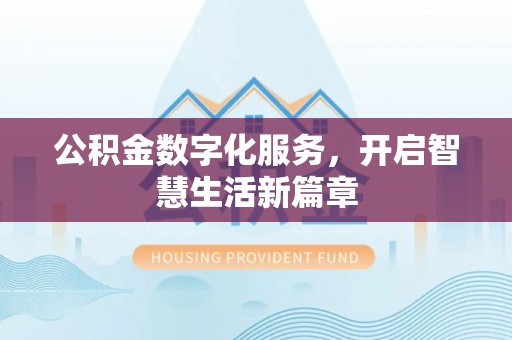 安南公积金数字化服务，开启智慧生活新篇章