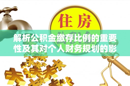 安南解析公积金缴存比例的重要性及其对个人财务规划的影响