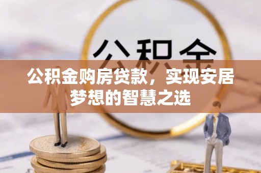 安南公积金购房贷款，实现安居梦想的智慧之选