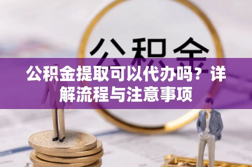 安南公积金提取可以代办吗？详解流程与注意事项