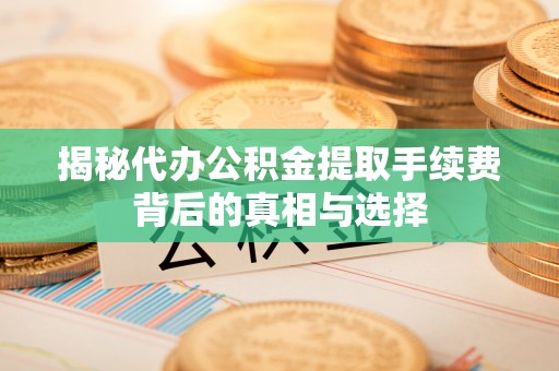 安南揭秘代办公积金提取手续费背后的真相与选择